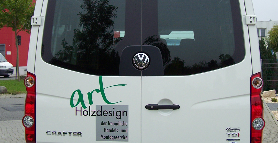 Art Holzdesign Fahrzeugbeschriftung