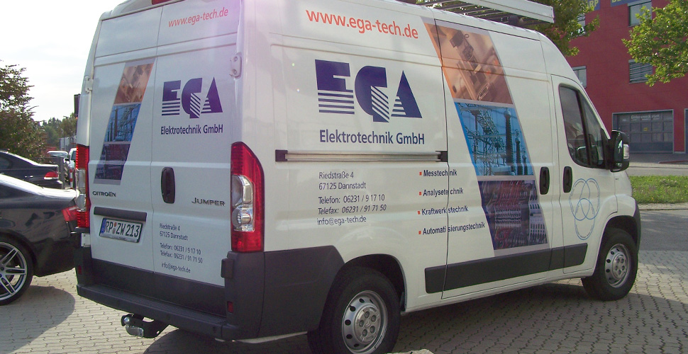 EGA Elektrotechnik GmbH Fahrzeugbeschriftung