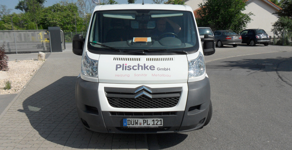 Plischke Haustechnik GmbH & Co. KG Fahrzeugbeschriftung