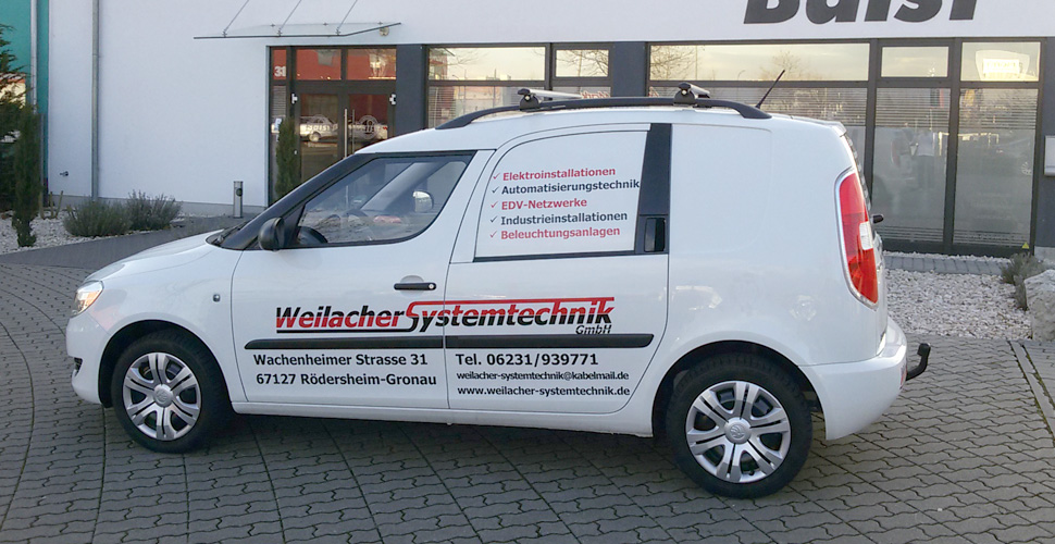 Weilacher Systemtechnik GmbH Fahrzeugbeschriftung