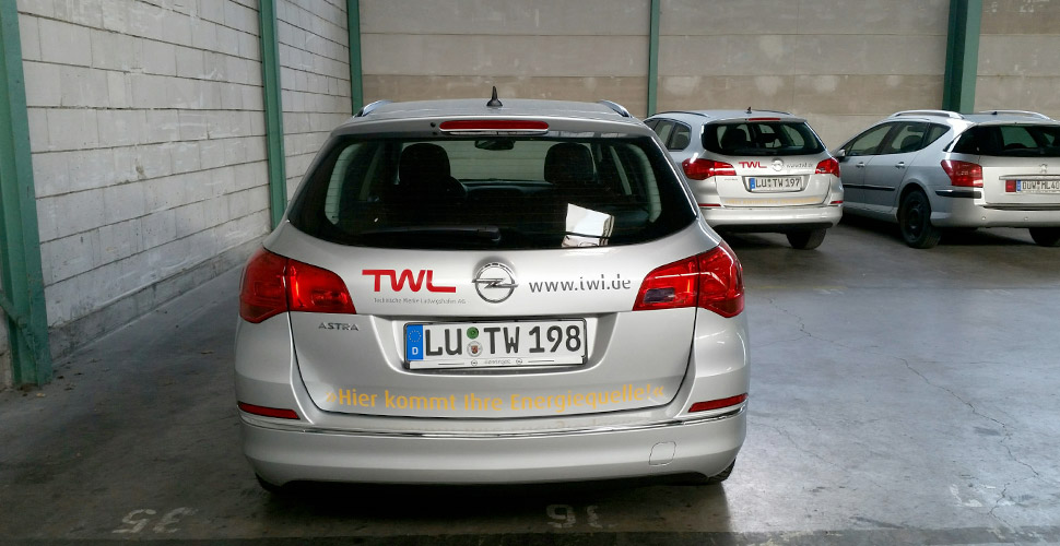 TWL Fahrzeugbeschriftung