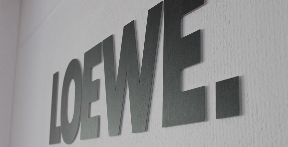 Loewe Technologies Profilbuchstaben