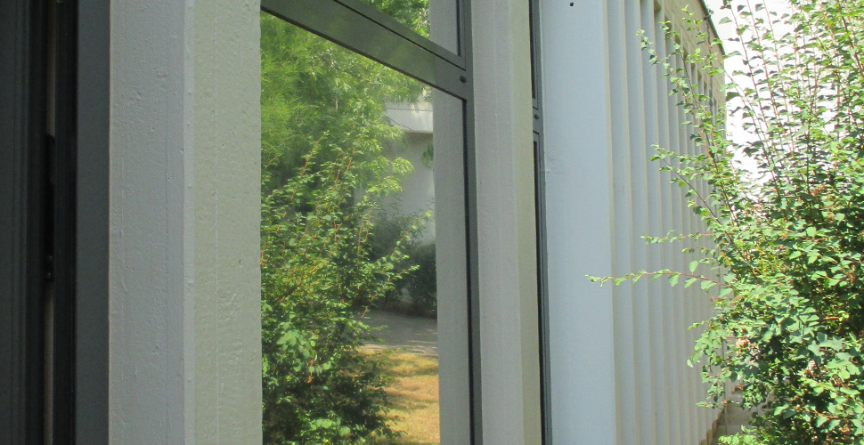 Sonnenschutz Beklebung für die Städt. Kindergarten Pfingstweide in Ludwigshafen