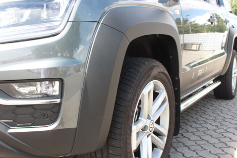 Teilfolierung am VW Amarok