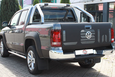 Teilfolierung am VW Amarok