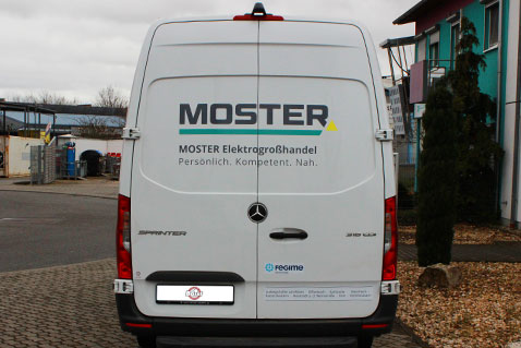 Flottenbeschriftung Moster