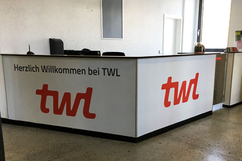 ReBranding durch neues Firmenlogo und Konzept der TWL